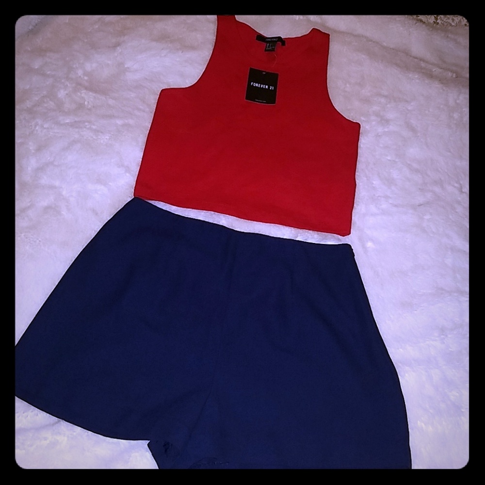Forever 21 Tank & Shorts